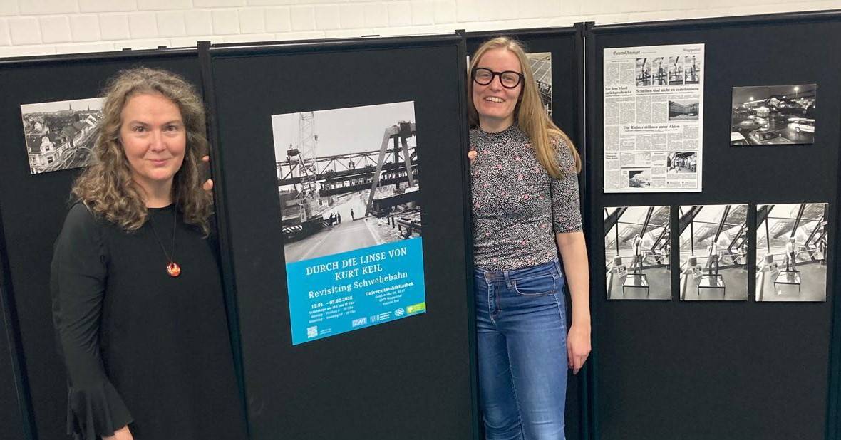 Von li.: Dr. Carmen Pérez González und Pia Stoffels.