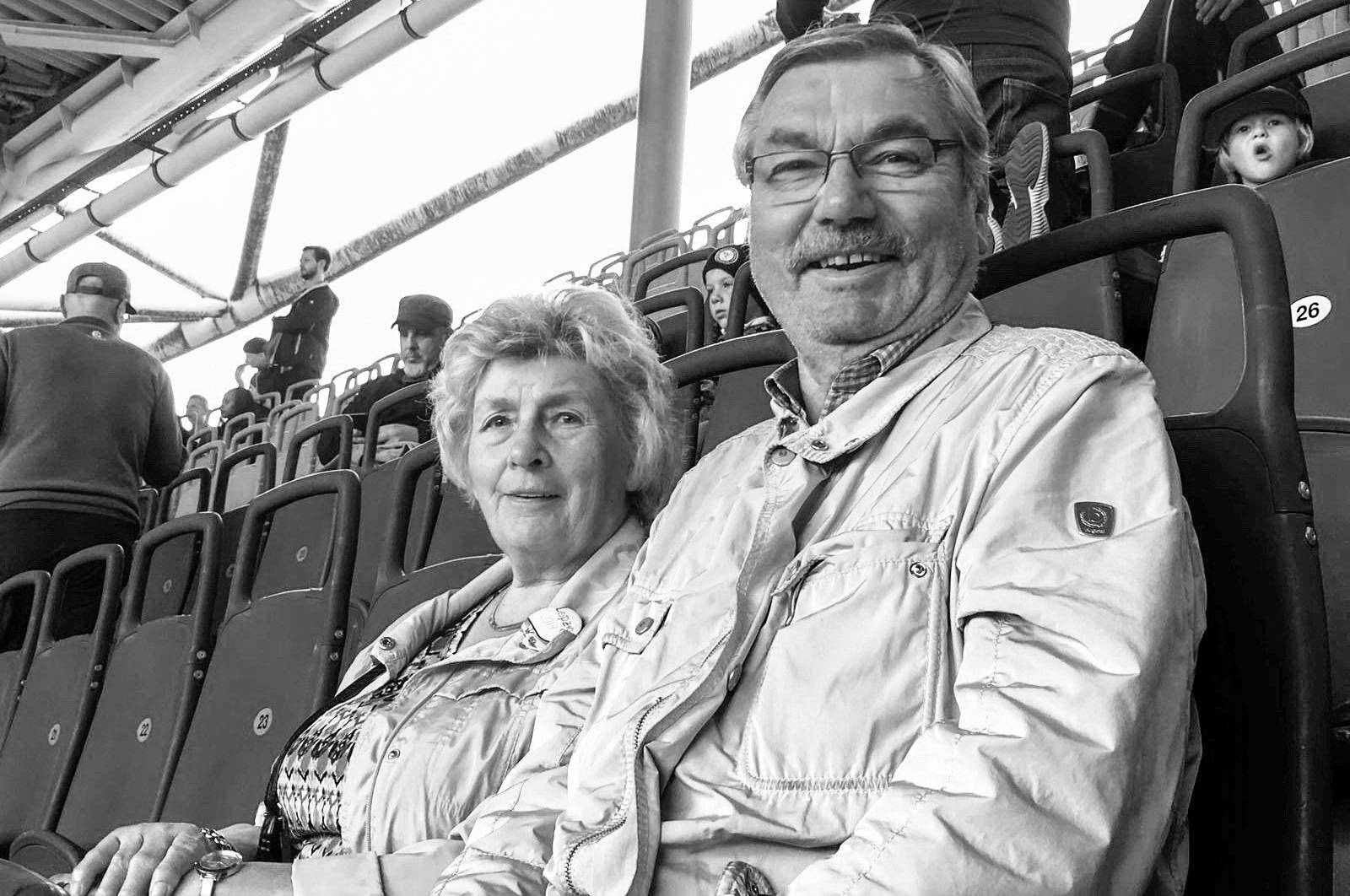 Kurt Keil und seine Frau...