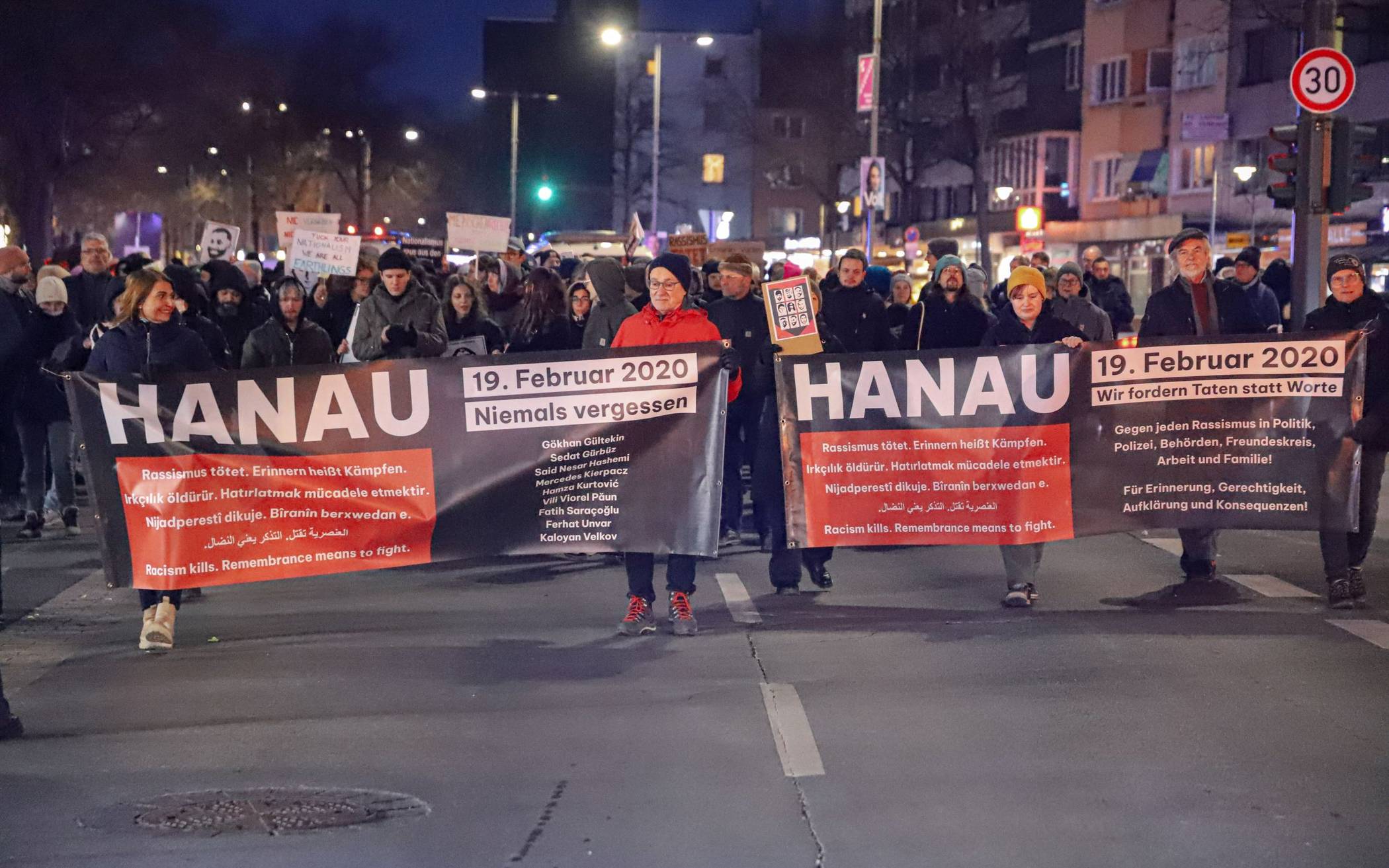 Dsa Gedenken im Februar 2025.