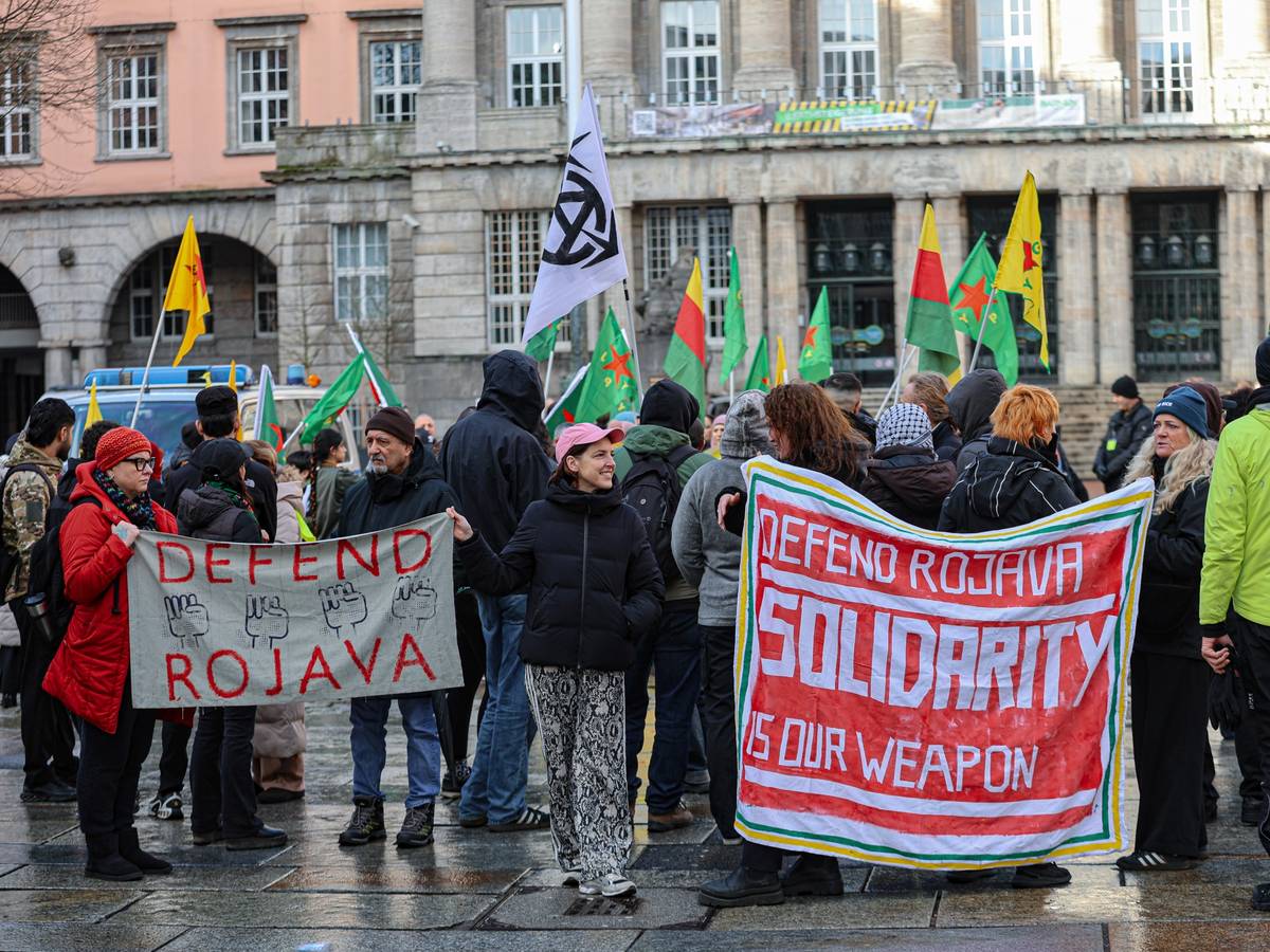 Kurdische Demo in Barmen

