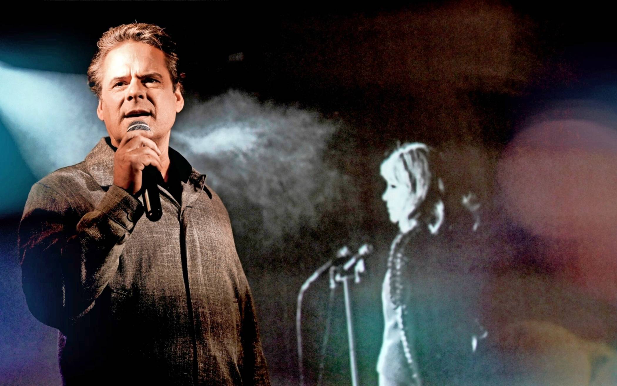 Stephan Hippe ist mit seiner multimedialen „Knef-Story“ im Bürgerbahnhof Vohwinkel zu Gast.  