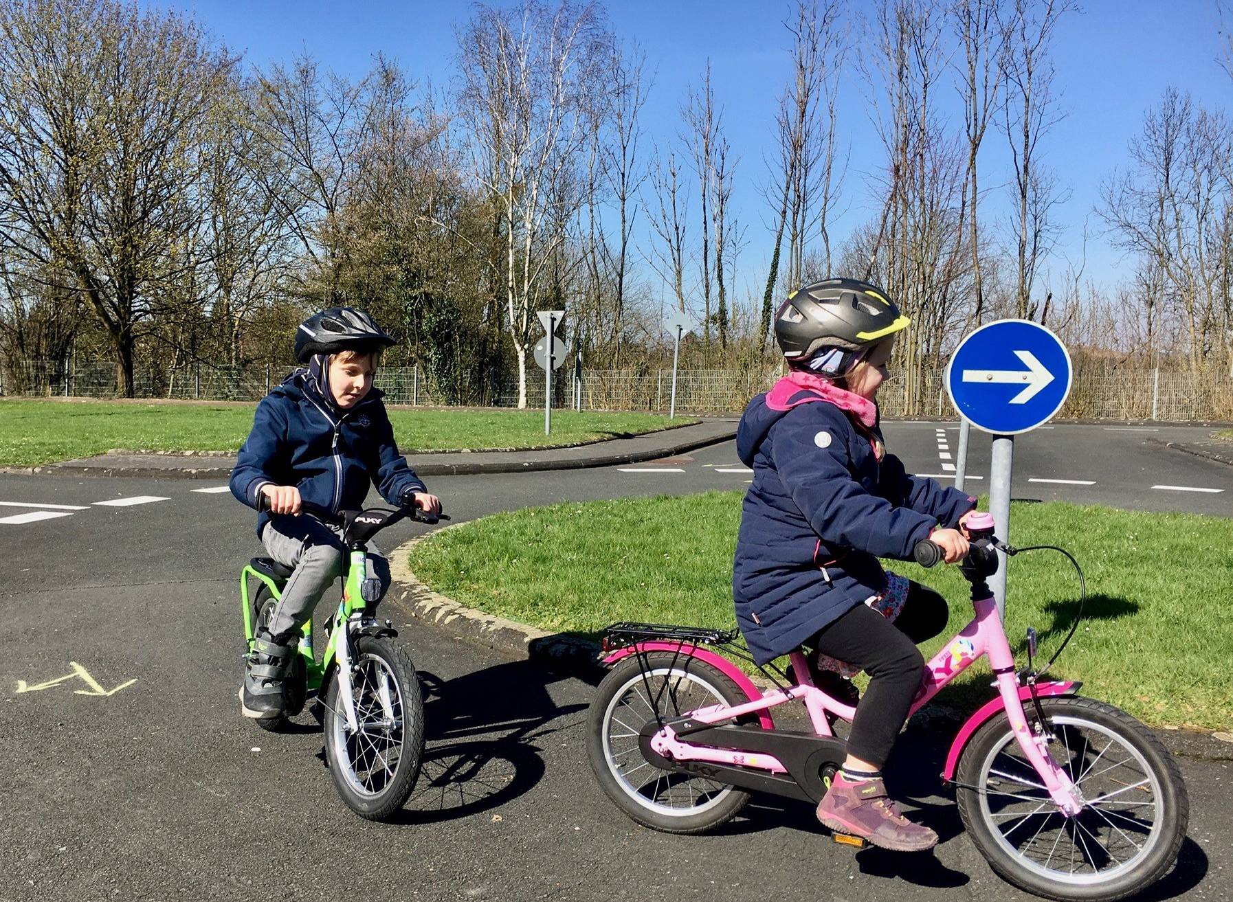 In den Osterferien erneut Fahrrad- und Pedelec-Training