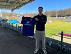 Noah Heim mit seinem neuen Trikot