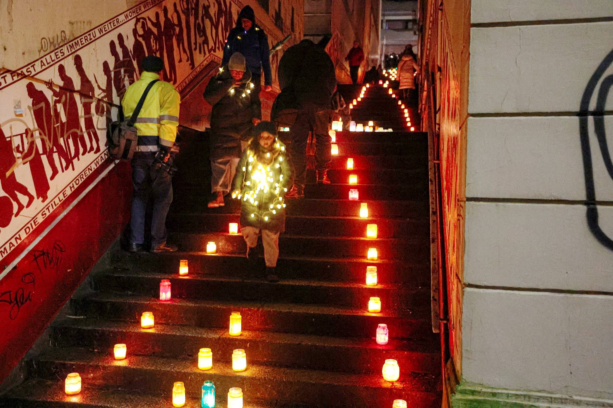  Erneut waren viele Bürgerinnen und Bürger unterwegs. 