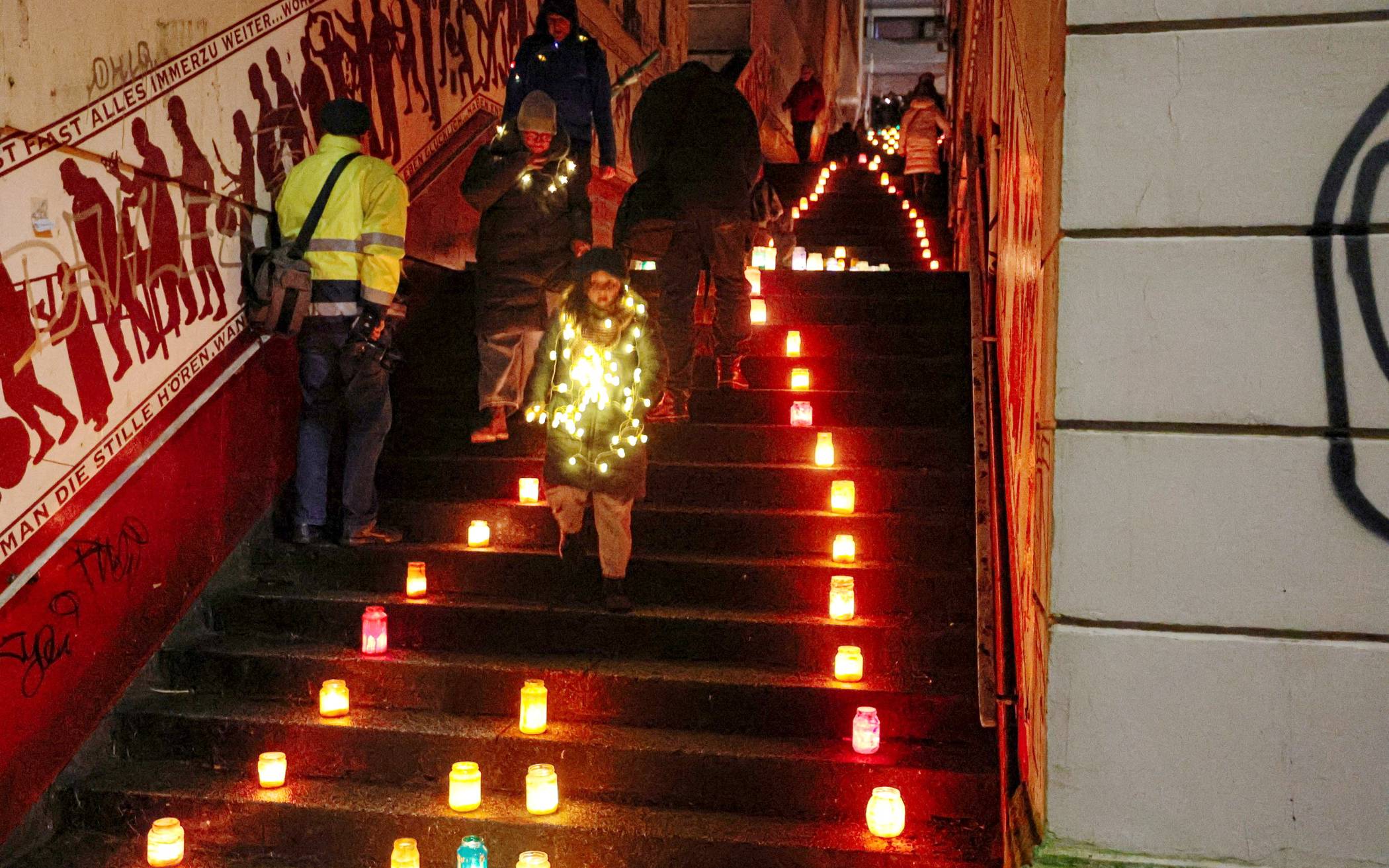 Impressionen: Ostersbaumer Lichterwege 2026