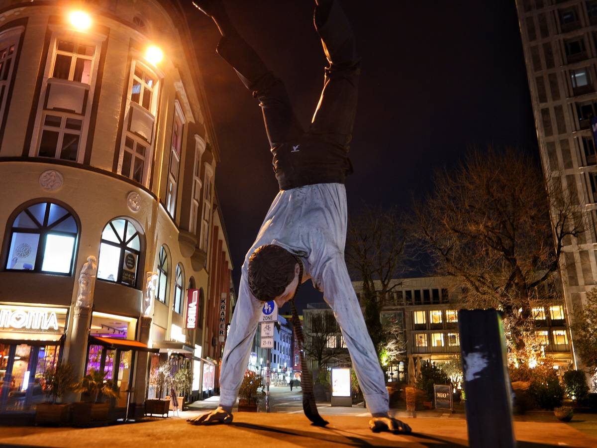 Impressionen: Streifzug durch Elberfeld am Abend