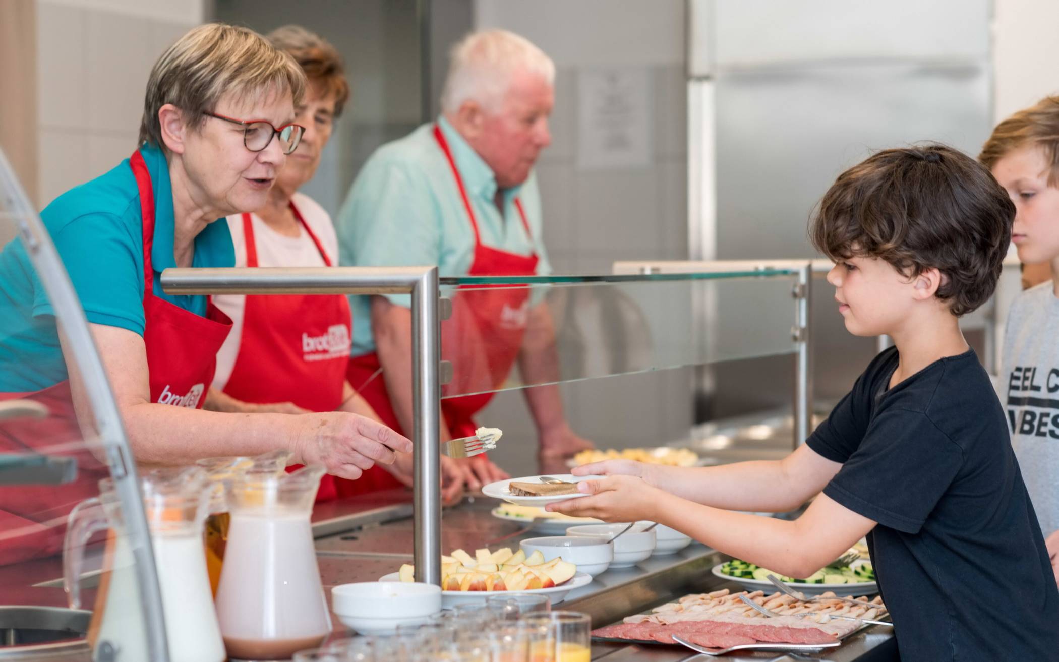 Sie Ehrenamtlichen engagieren sich für die