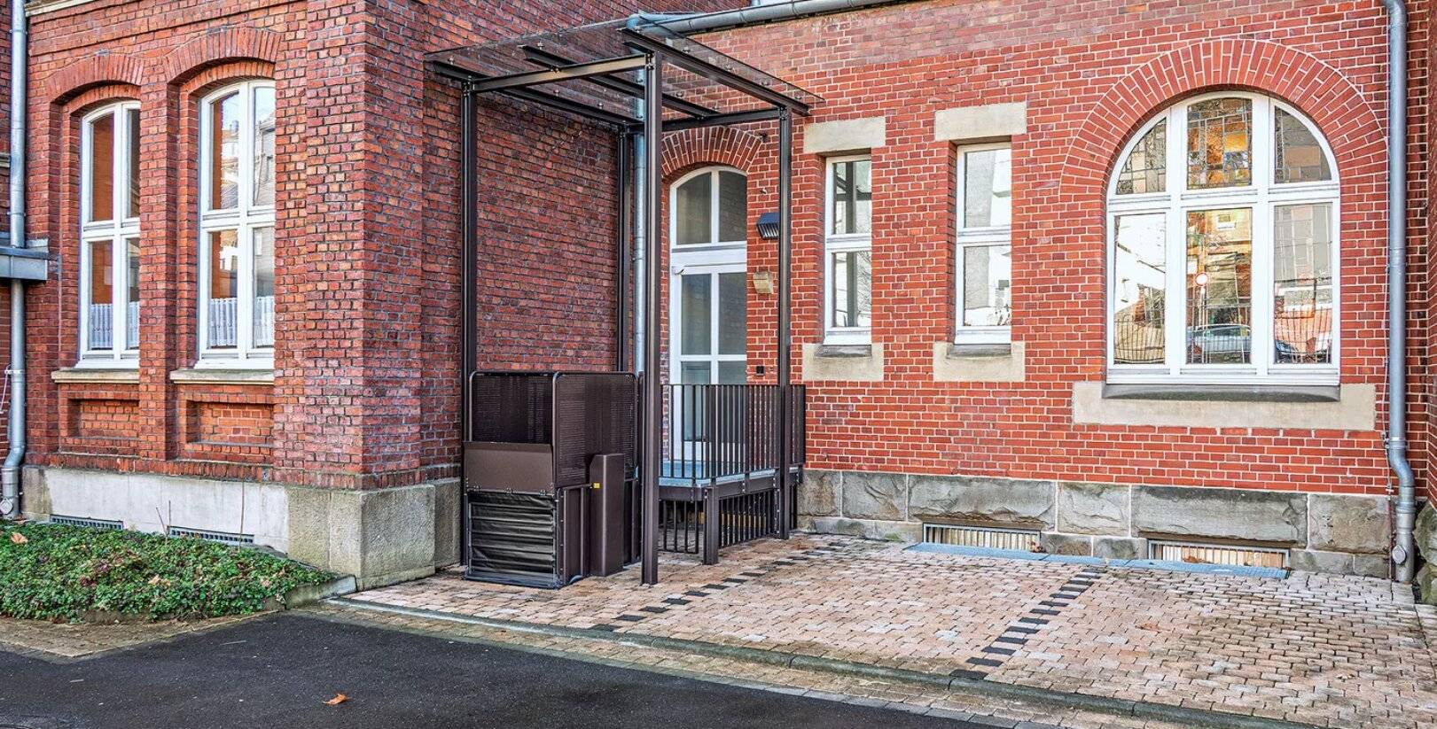 Die Fassade der Europaschule.