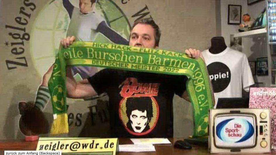  Auch WDR-Kultmoderator Arnd Zeigler kennt die Breiten Burschen. 