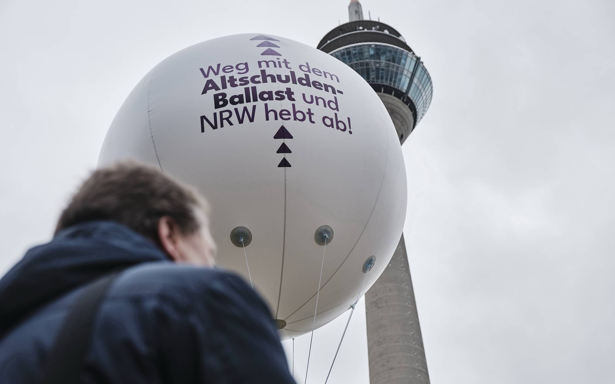 Protestaktion des Bündnisses in Düsseldorf (Archivbild).