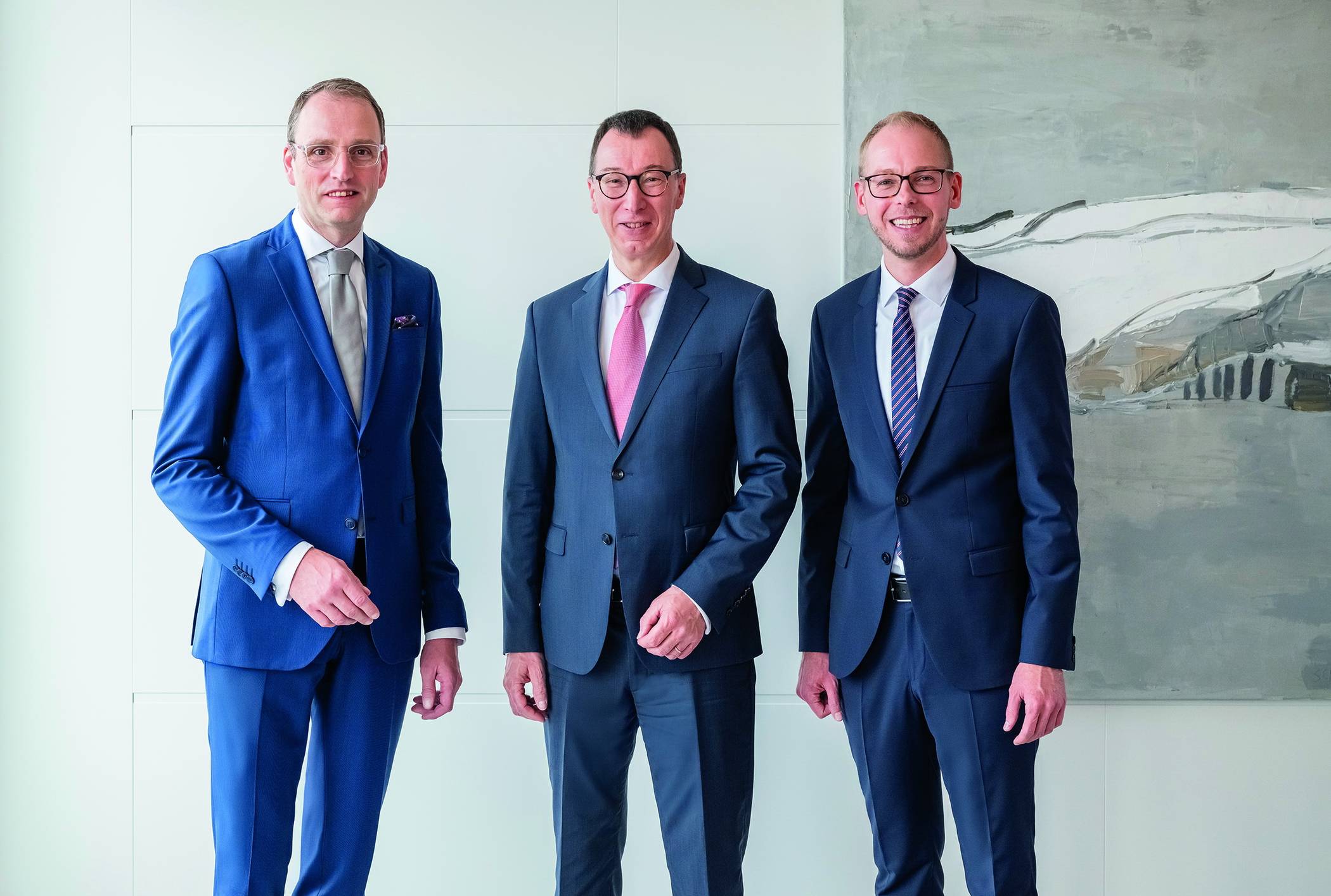  Von li.: Patrick Hahne, Axel Jütz und Holger Iborg. 