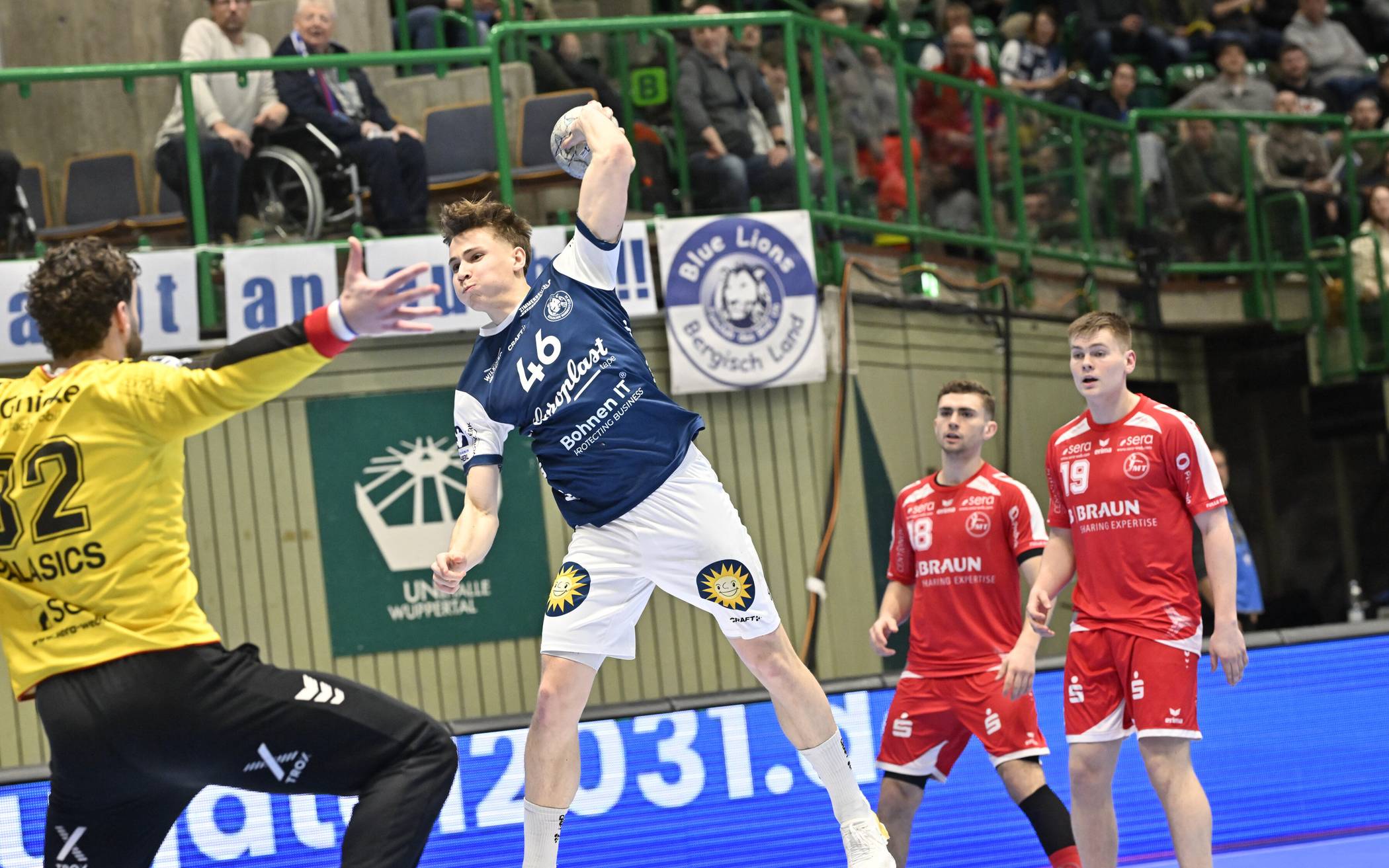 Diesmal stellt der BHC den Melsungern kein Bein