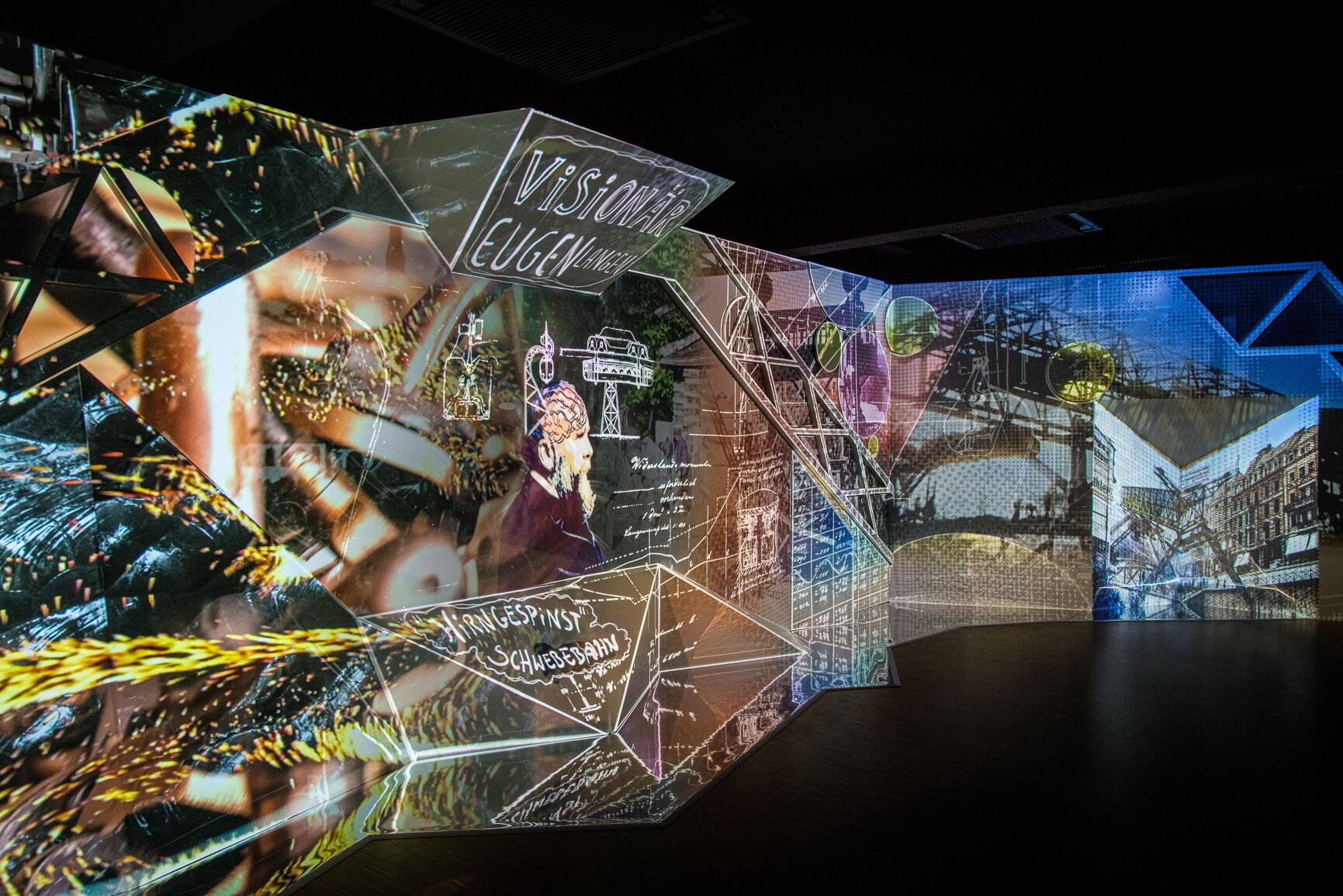 Blick in die erste Station.