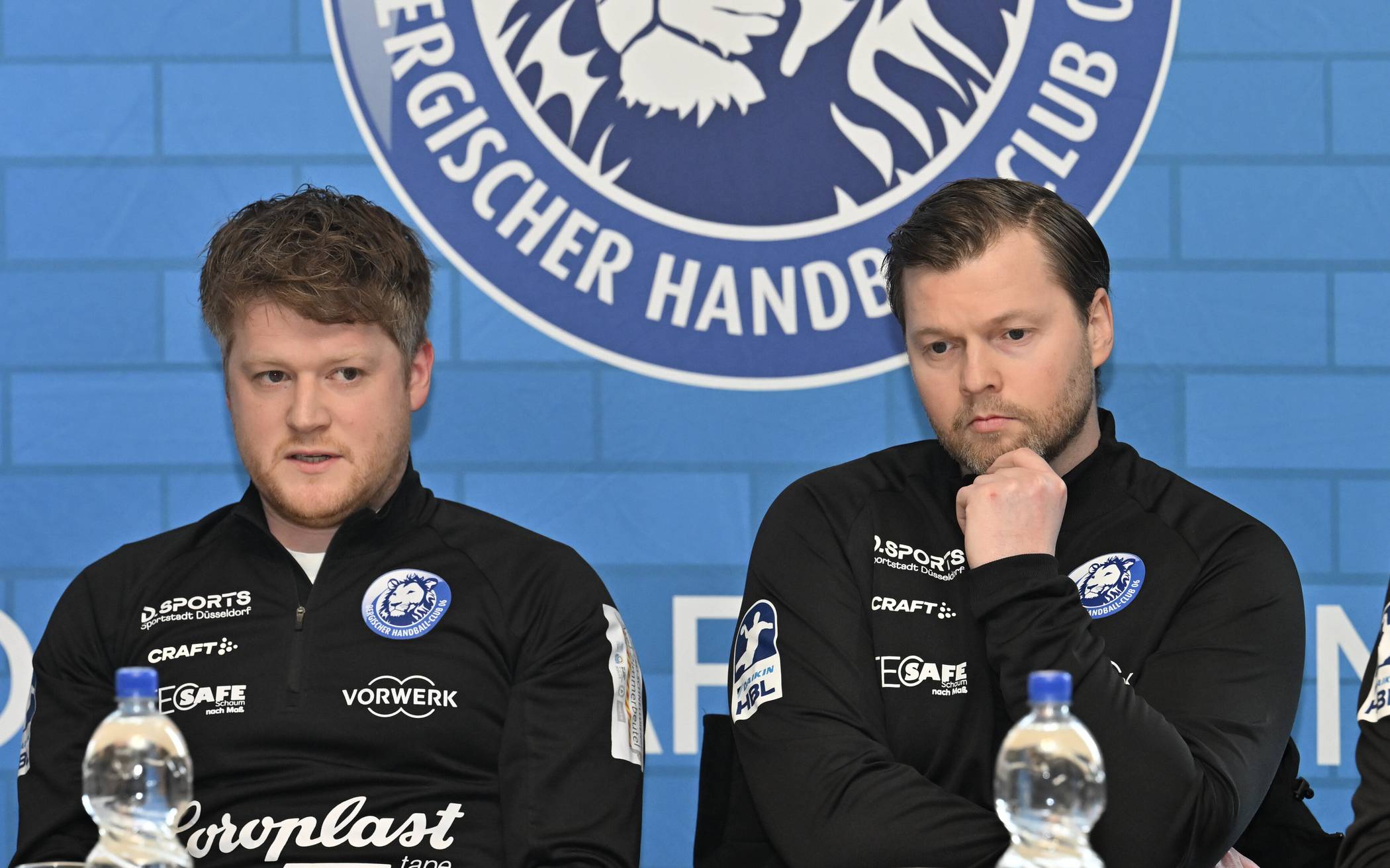 Die BHC-Trainer Markus Pütz (li.) und