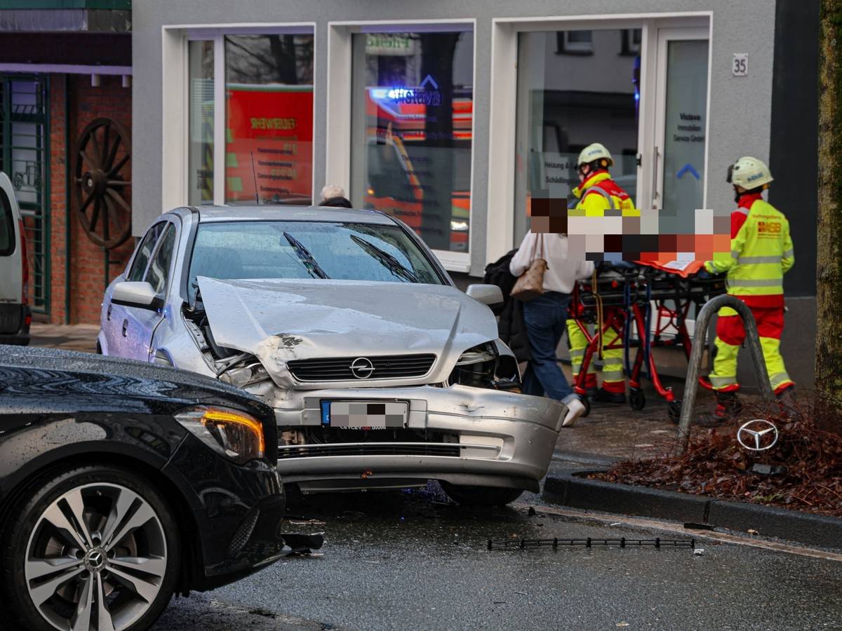 Unfall auf der Wittener Straße
