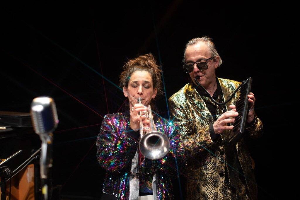 Luise Kinner und Christoph Iacono.