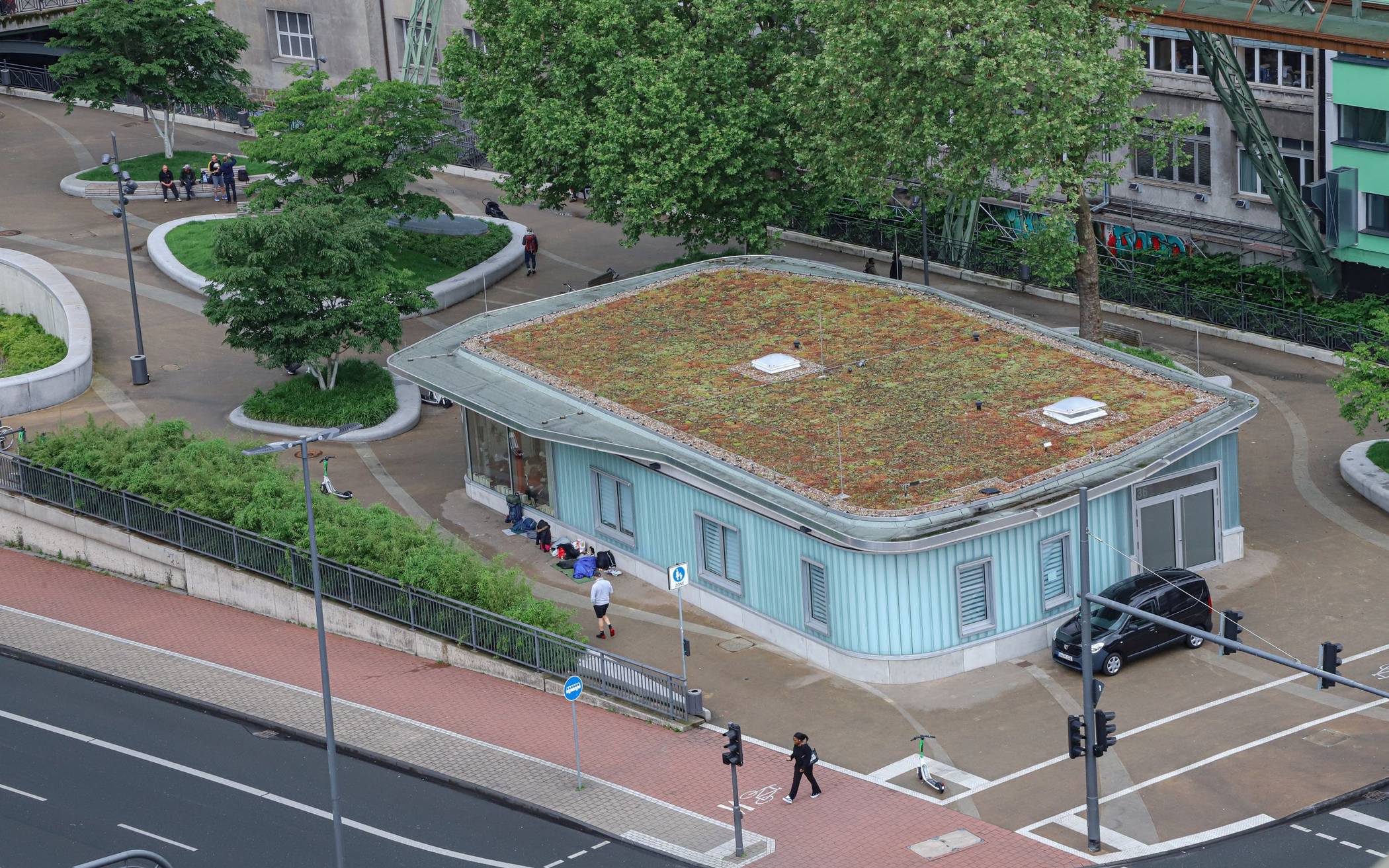 Wupperpark Ost: Mobile Toiletten werden öfter gereinigt