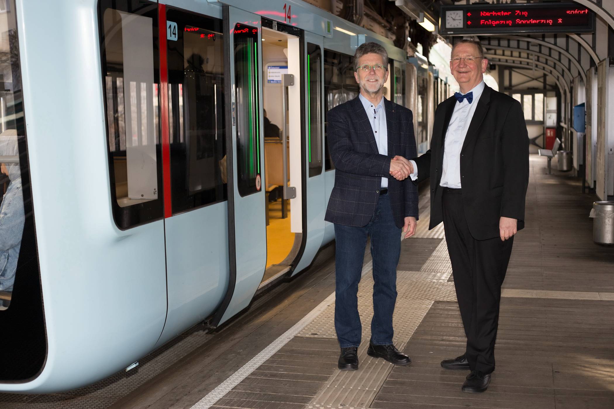  Thomas Helbig (li.) und Arndt Halbach. 