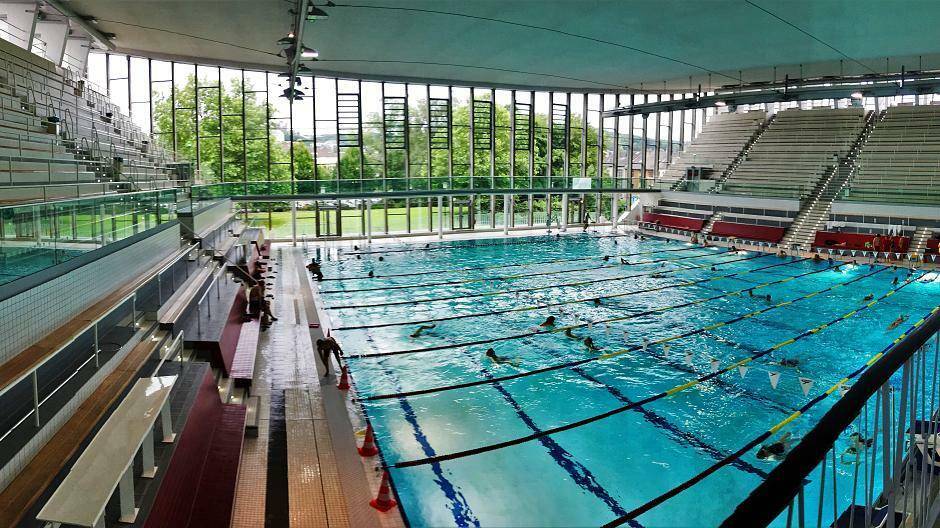 Die Schwimmoper bleibt kurzzeitig leer.