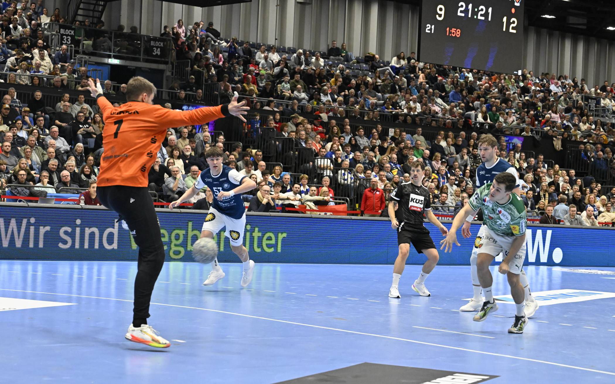 Christopher Rudeck gelangen zwölf Paraden.