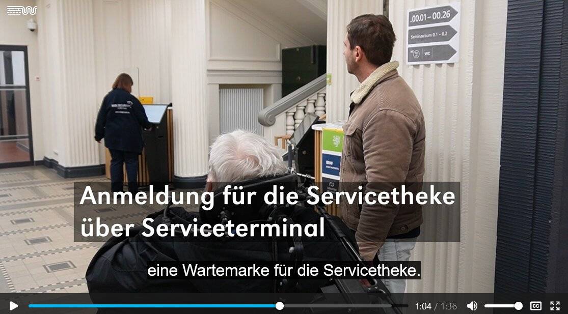  Szene aus dem Video. 