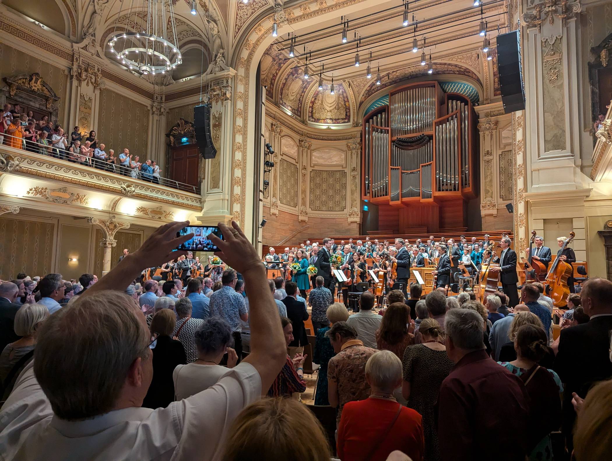  Auftritt in der Historischen Stadthalle. 