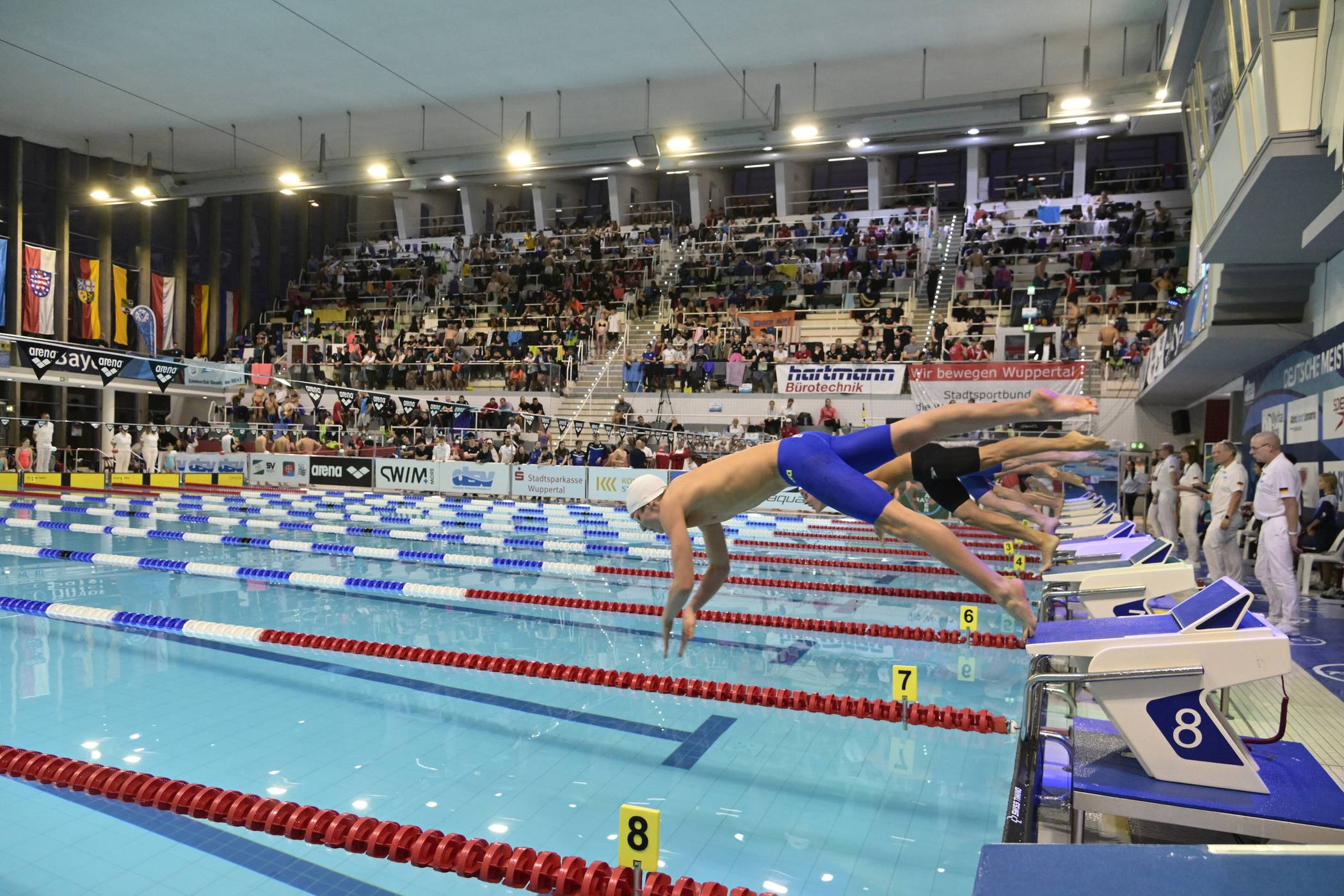  Die Schwimmoper könnte als Trainingsstätte, aber auch für Wasserball genutzt werden. 