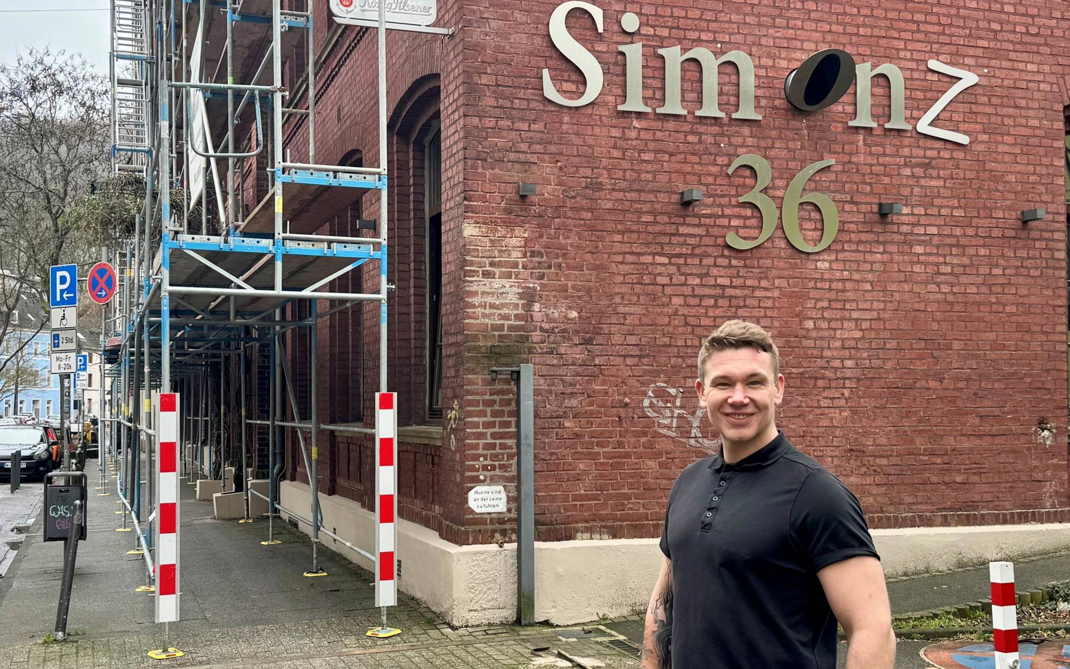 Alex Angerstein wird in Kürze das „Simons 36“ an der Simonsstraße 36 im Arrenberg-Viertel neu eröffnen.