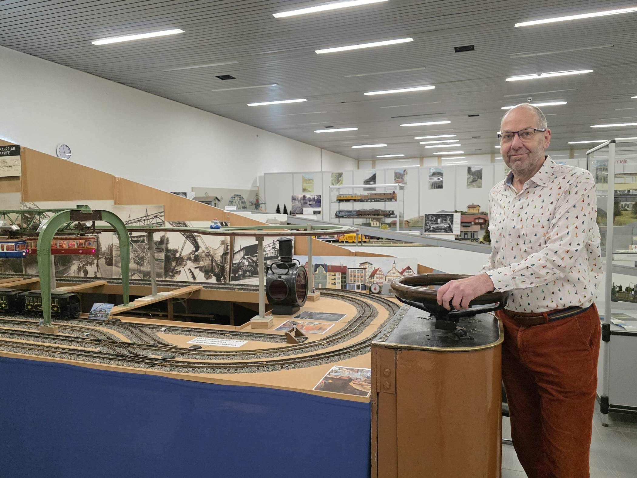 Der Kopf hinter dem Wuppertaler Miniaturwunderland: Andreas Bergermann.  