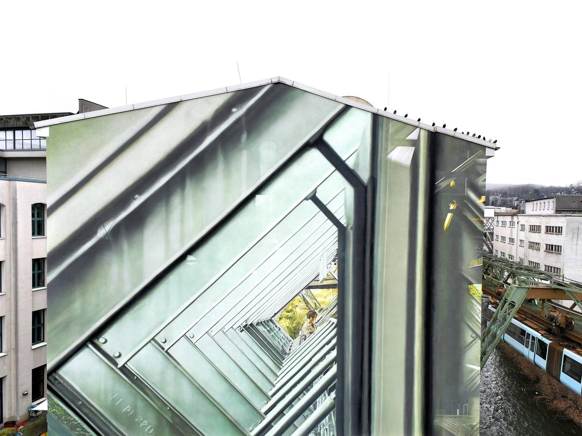 Grün wie das Gerüst ...