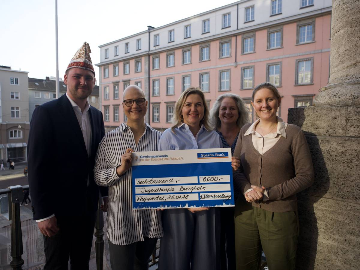 6.000 Euro für das Kinder- und Jugendhospiz