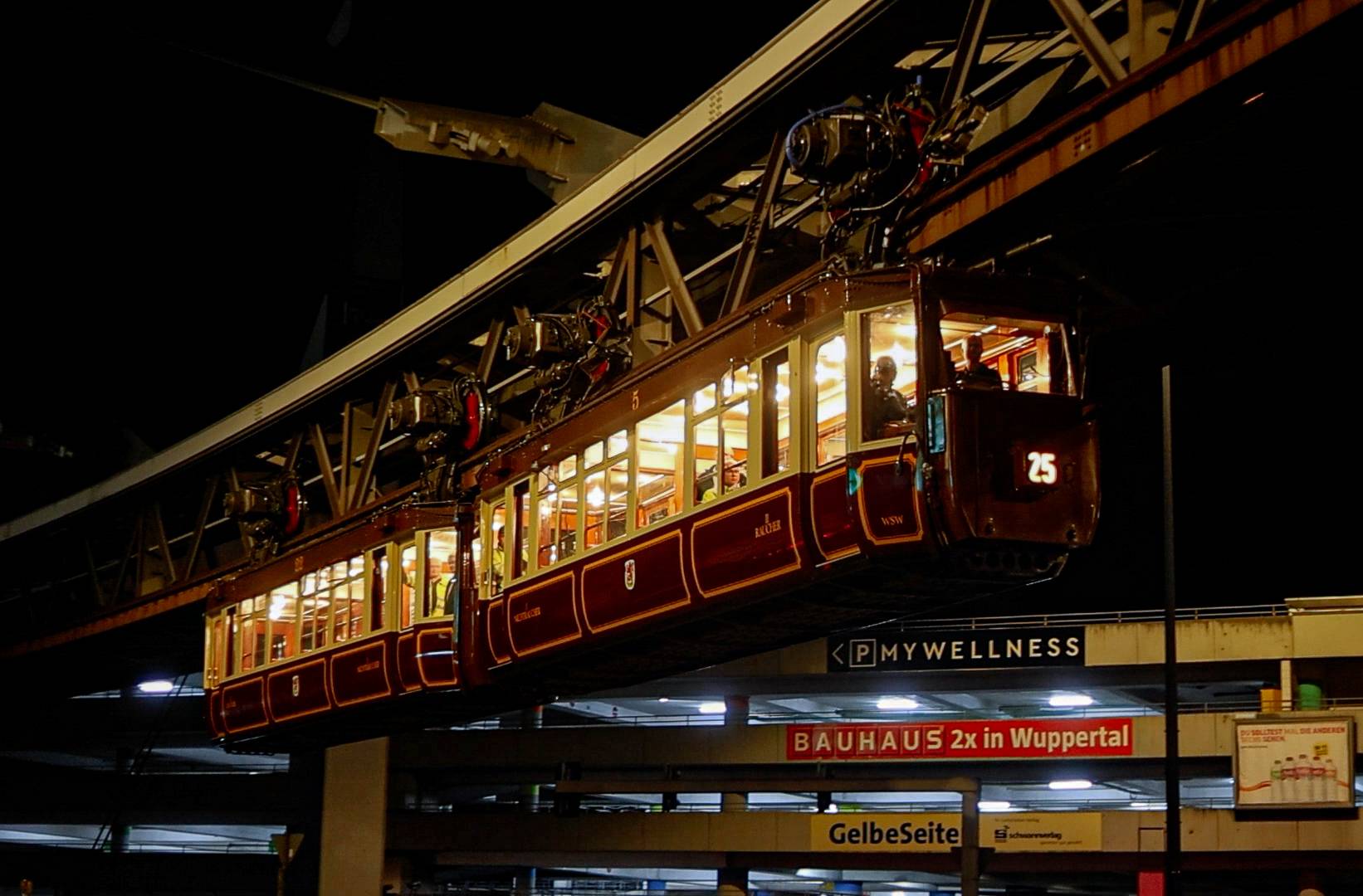 Der Kaiserwagen auf der Testfahrt im September 2025.