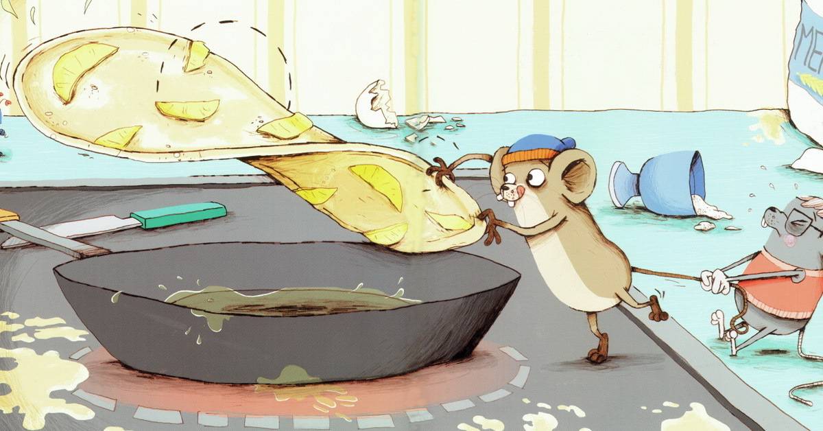 Auf geheimer Pfannkuchen-Mission