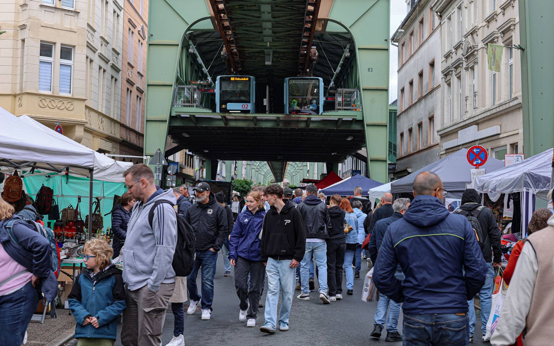 Standmeter-Verkauf für 50. Sonnborner Trödelmarkt