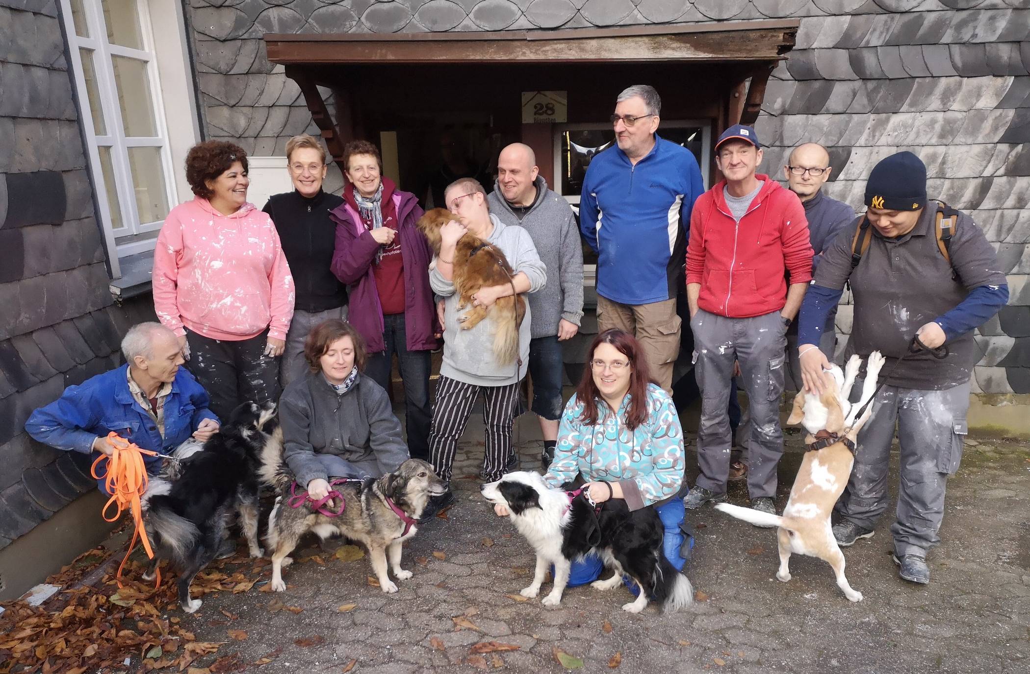 Einige der Mitstreiterinnen und Mitstreiter (Bild aus dem Jahr 2022).