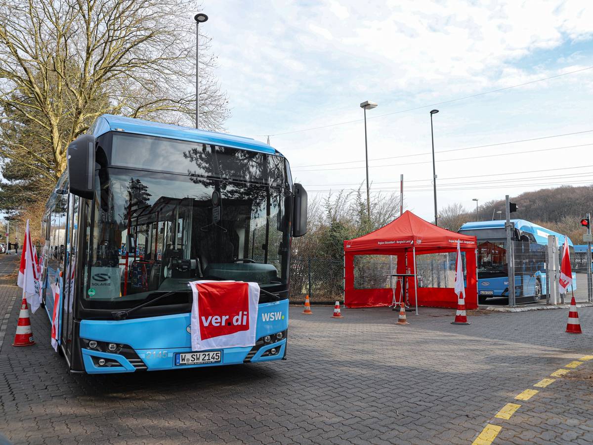 Dienstag nächster Warnstreik im Wuppertaler ÖPNV
