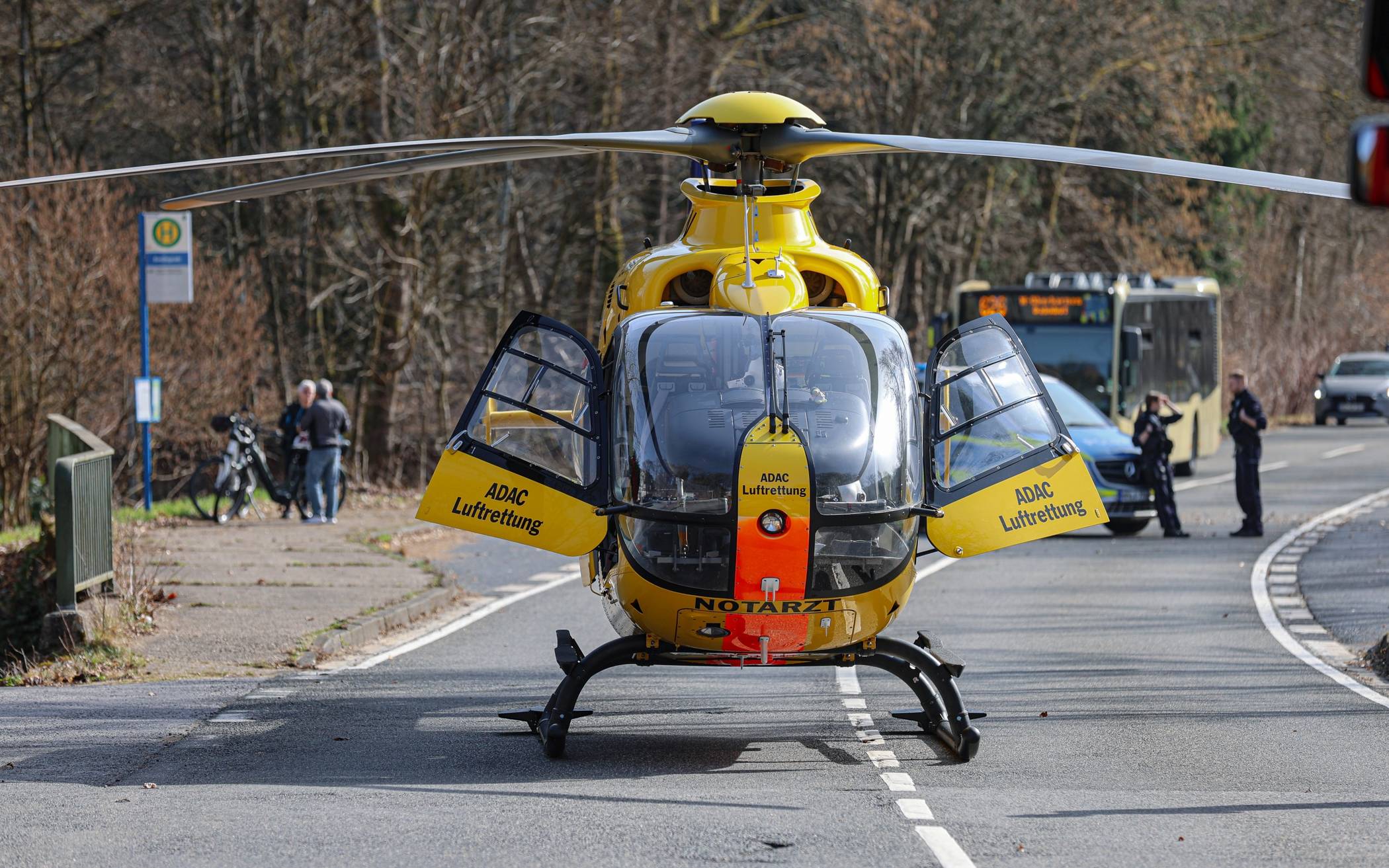 Schwerer Unfall auf der L414
