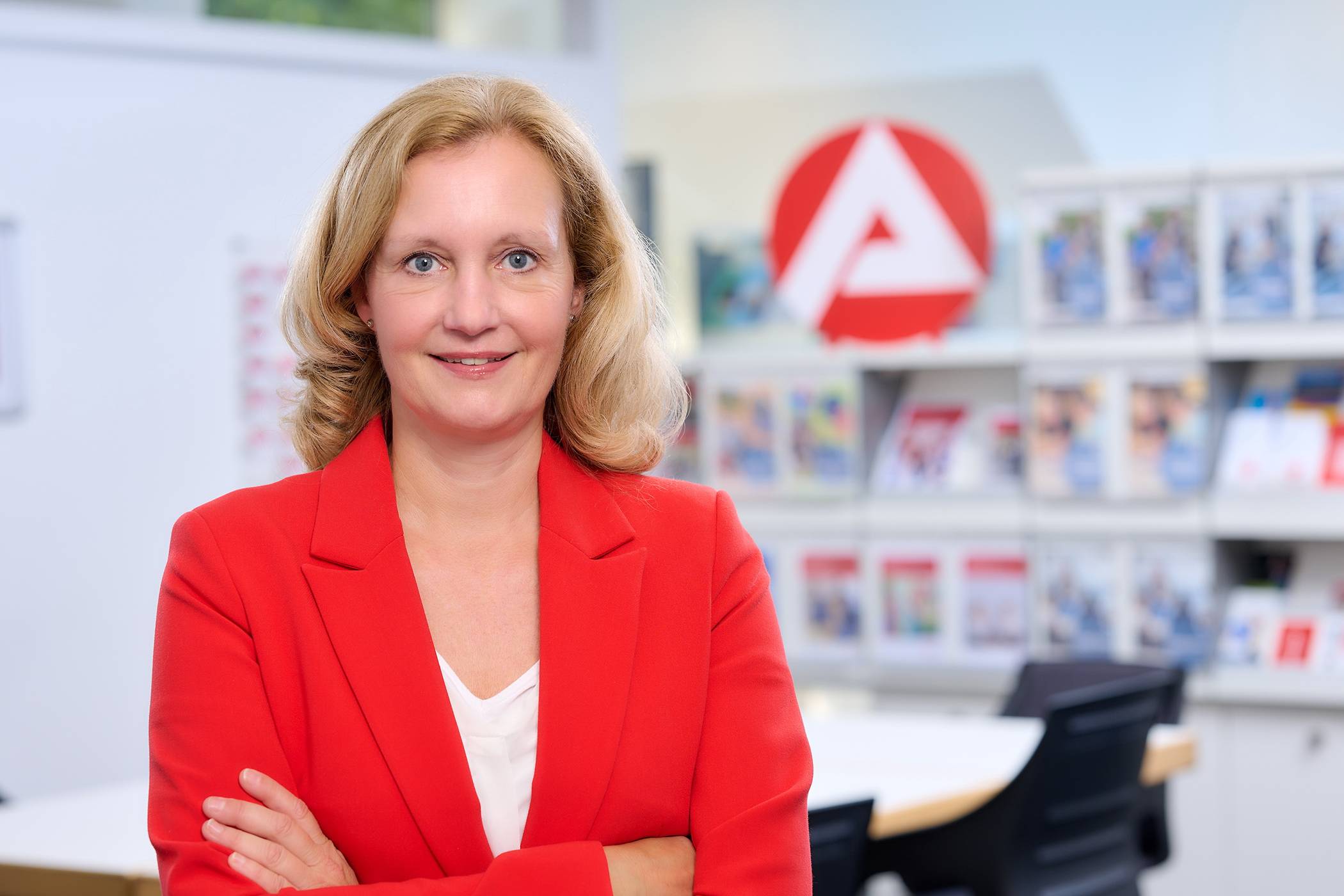 Nathalie Schöndorf ist Vorsitzende der Geschäftsführung der Agentur für Arbeit Solingen-Wuppertal.