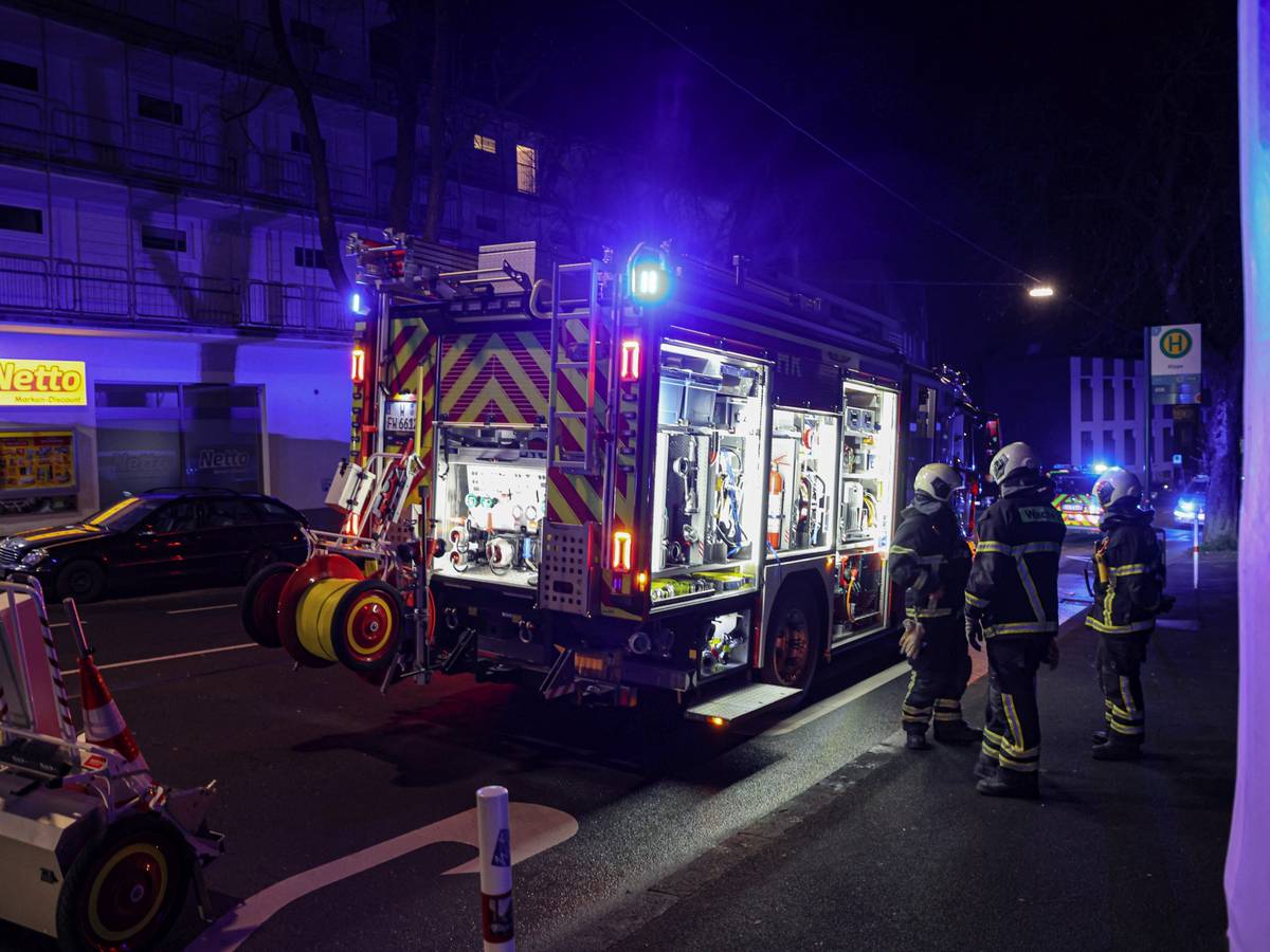 Brand auf einem Balkon gelöscht