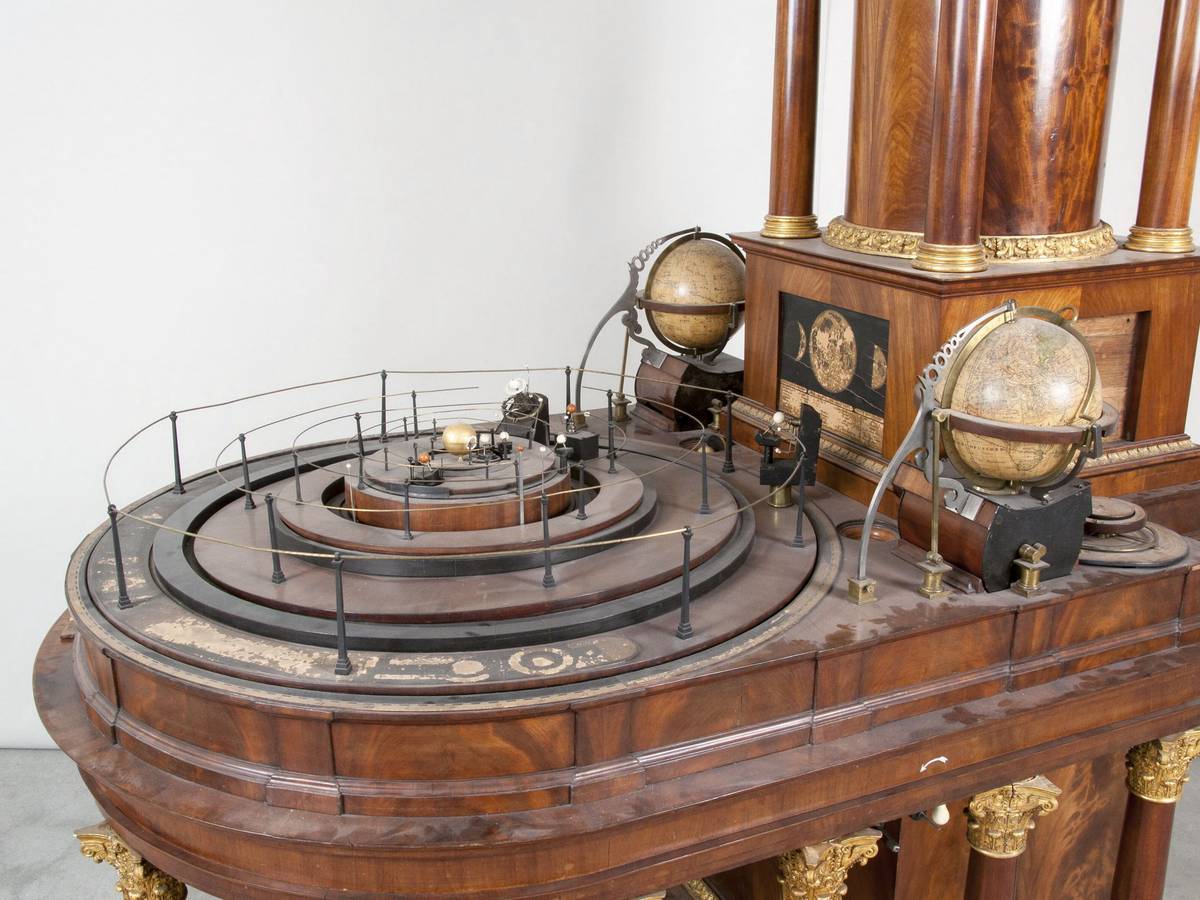 Das historische Elberfelder Tischplanetarium von 1828