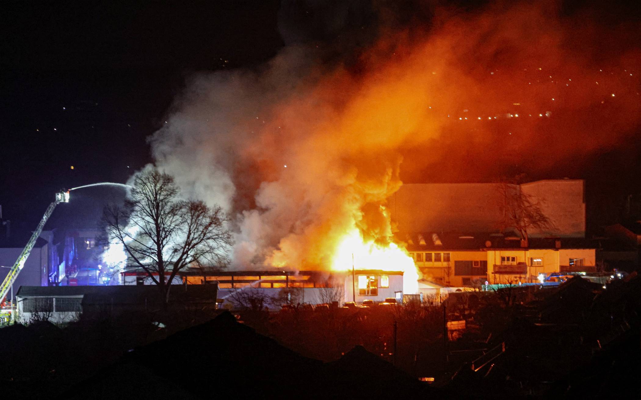 Dienstbetrieb läuft bei Maltesern trotz Großbrand