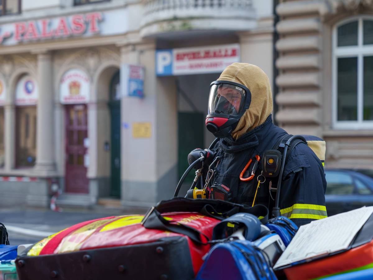 Kellerbrand an der Uellendahler Straße
