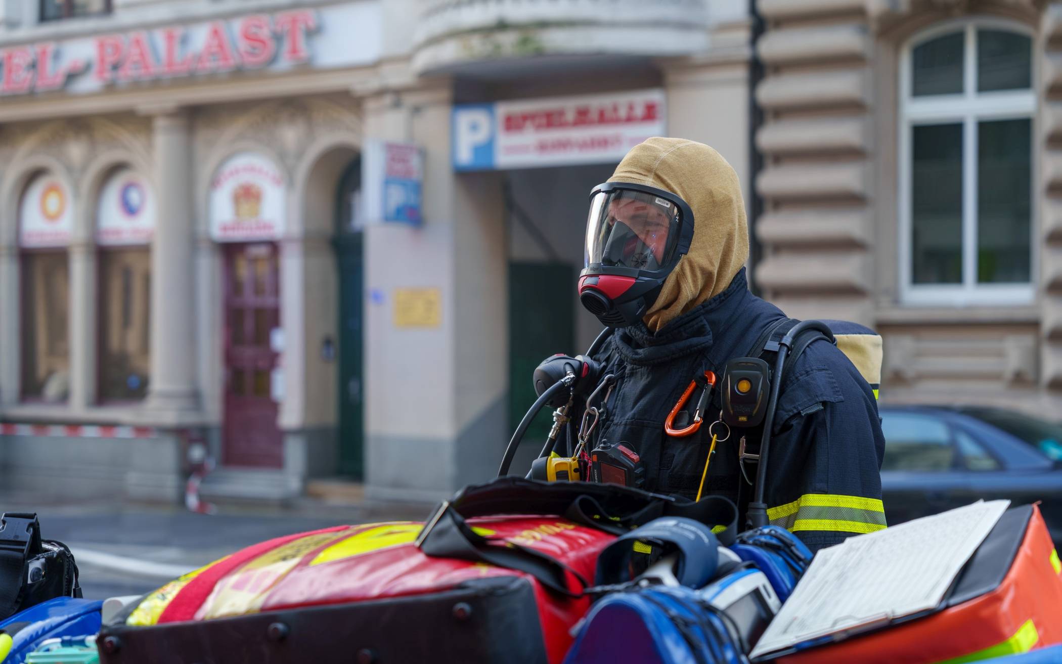 Kellerbrand an der Uellendahler Straße
