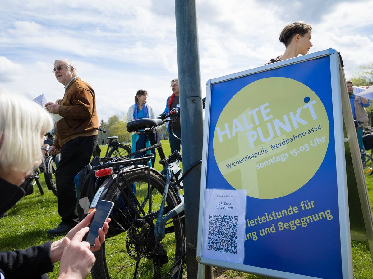 „Ride & Pray“: Fahrradsternfahrt auf der Nordbahntrasse