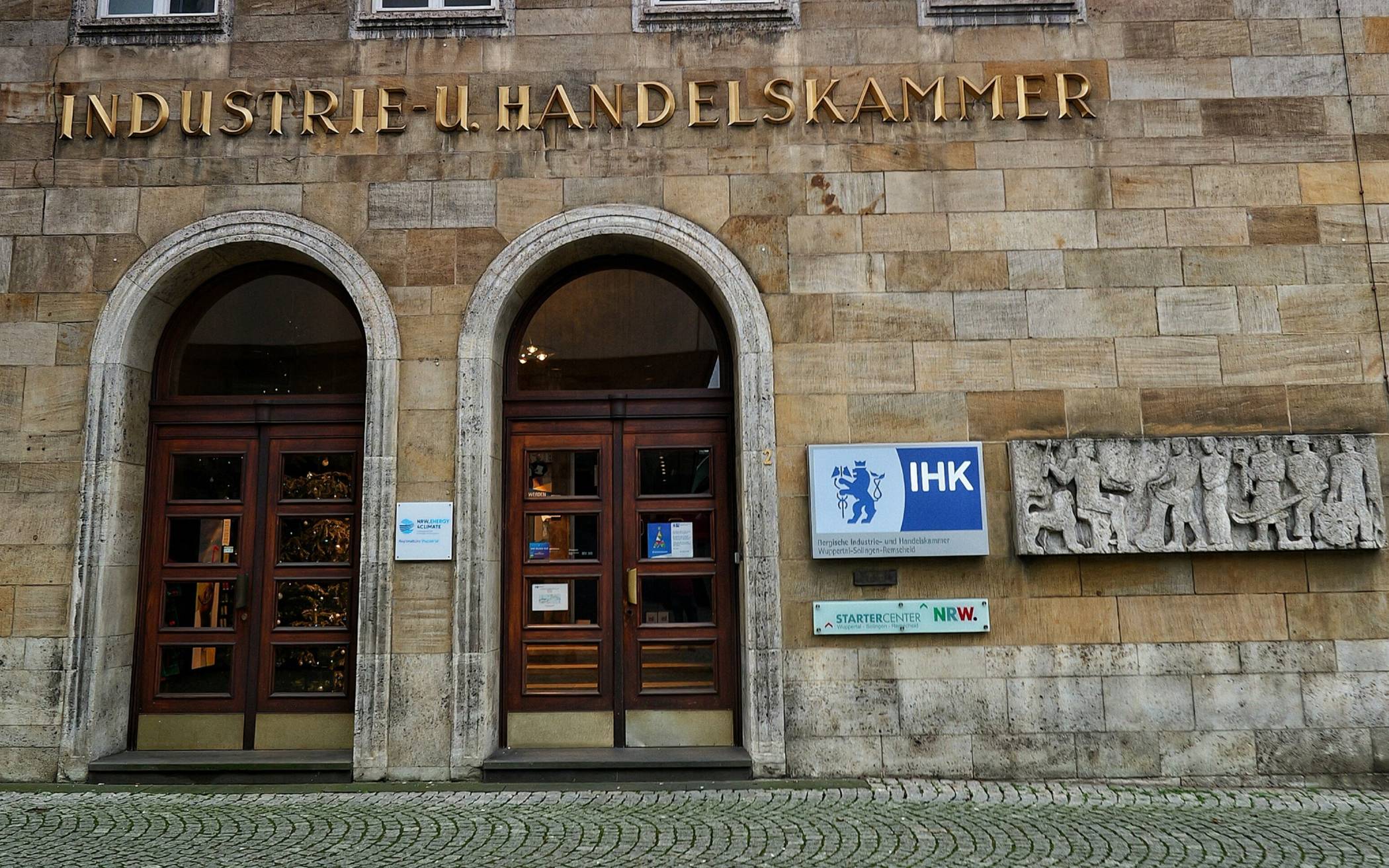  Die Hauptgeschäftsstelle der IHK in Wuppertal. 