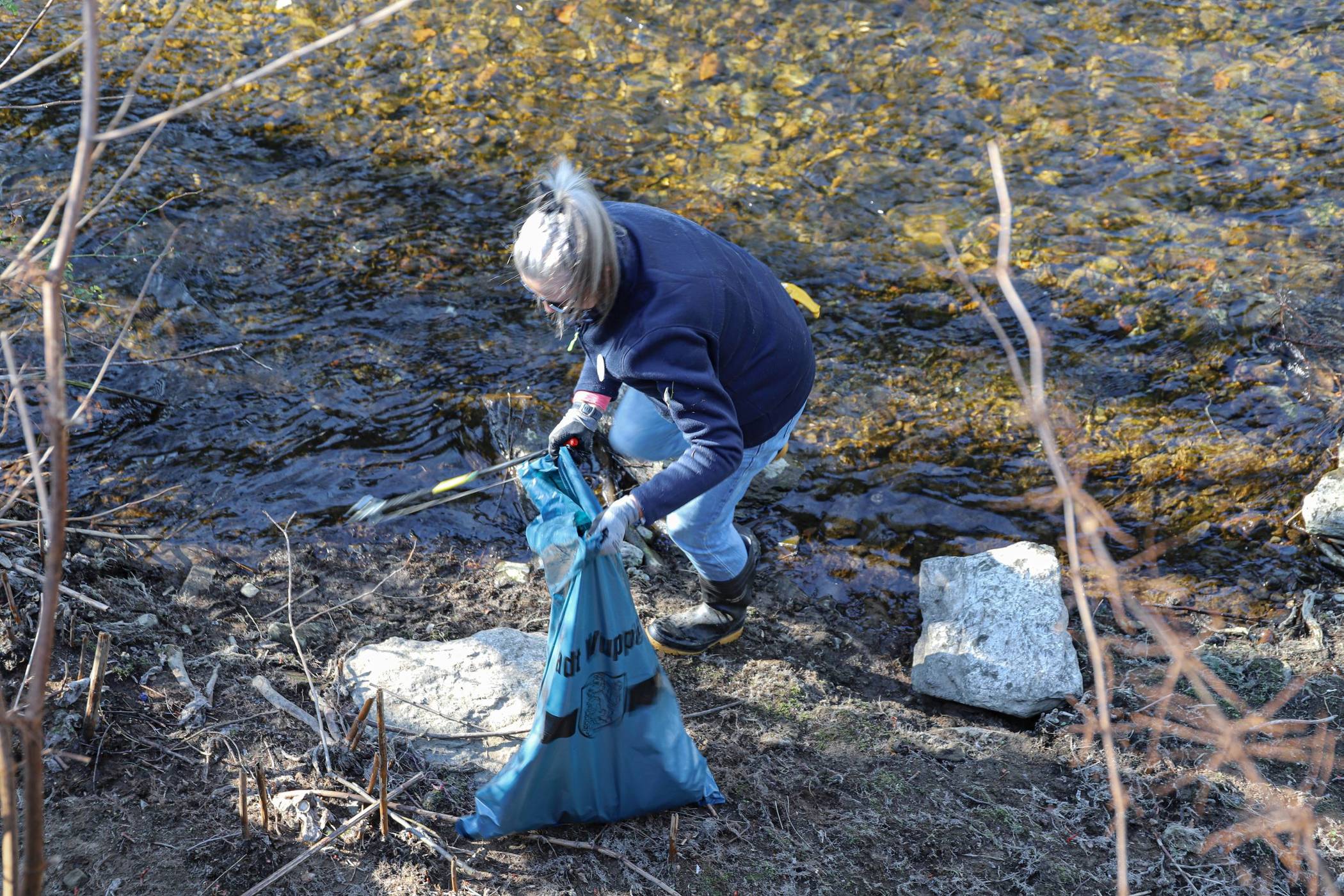 Es wird wieder aufgeräumt.