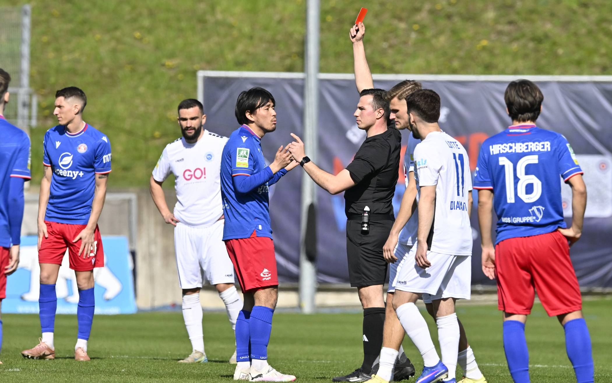 WSV: Zwei rote Karten, viel Herz und ein Remis