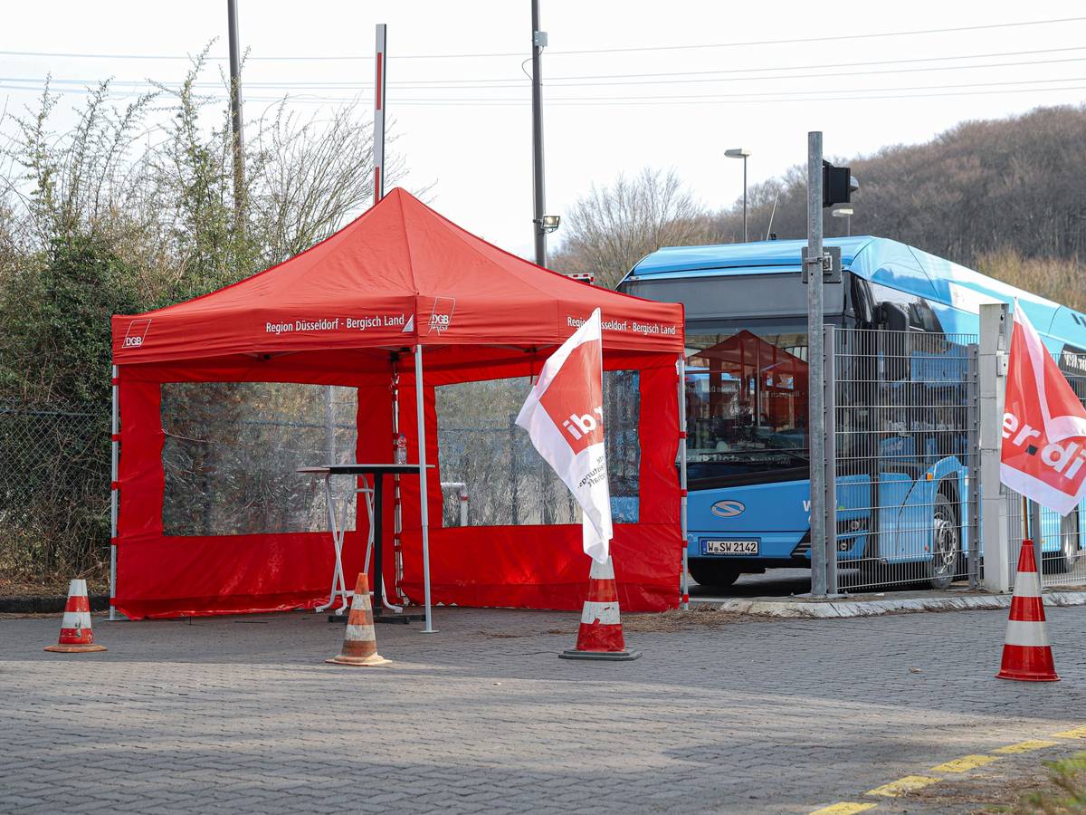 ver.di-Warnstreik im ÖPNV setzt sich am Montag fort
