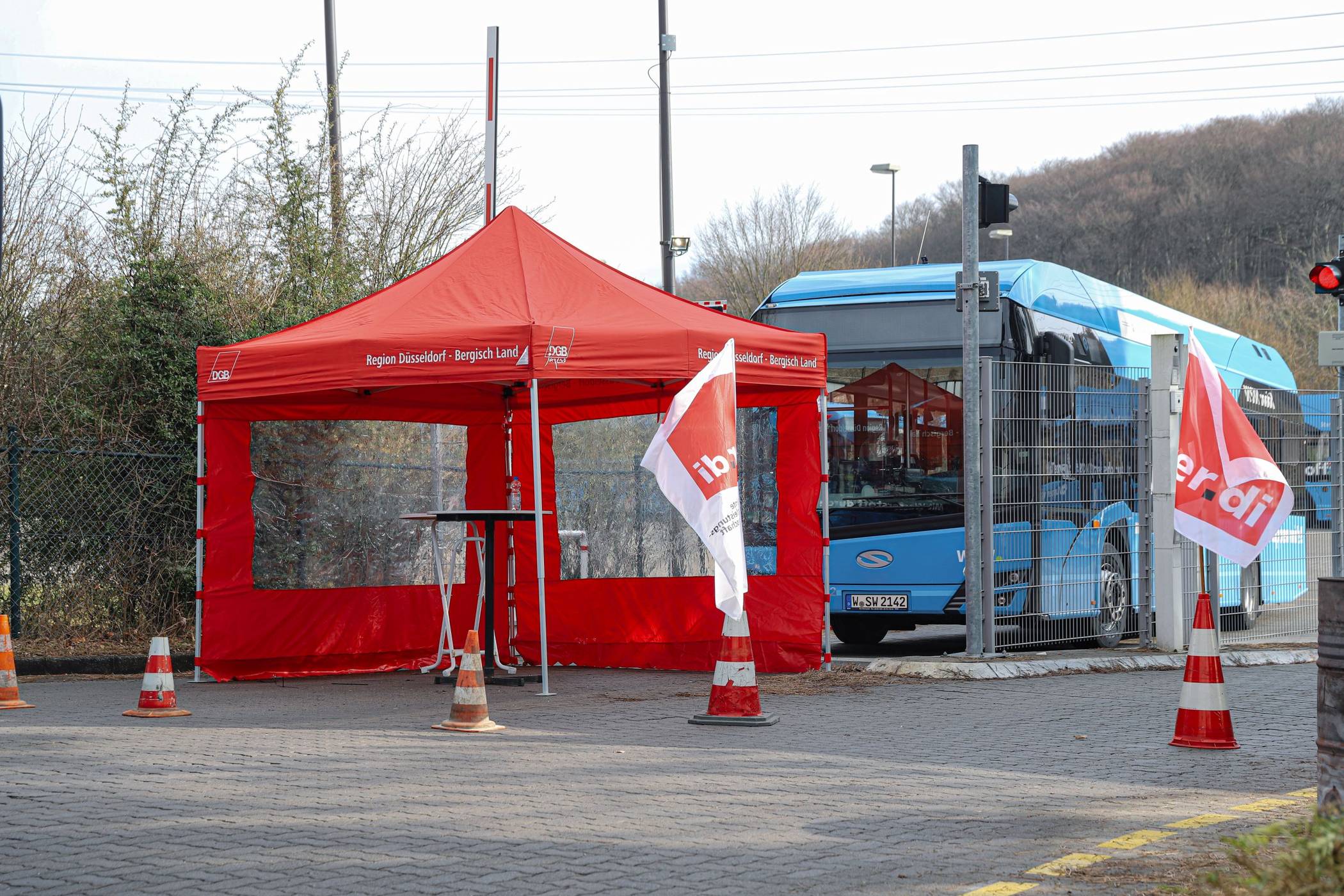  ver.di will den Druck erhöhen. 