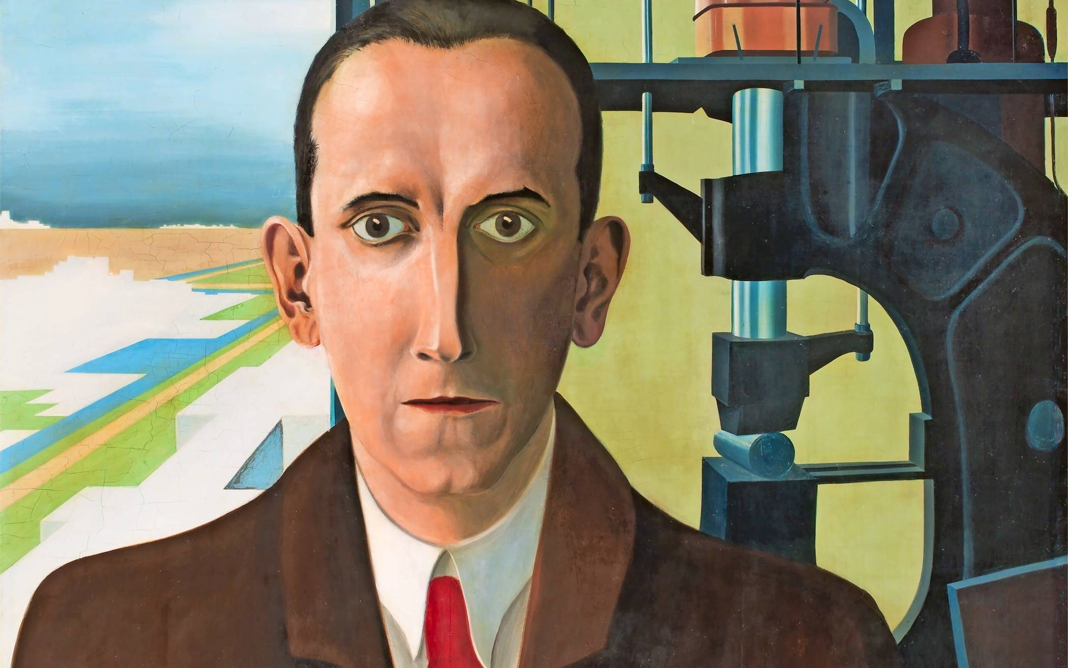 Ein eindringliches Gesicht der „Neuen Sachlichkeit“